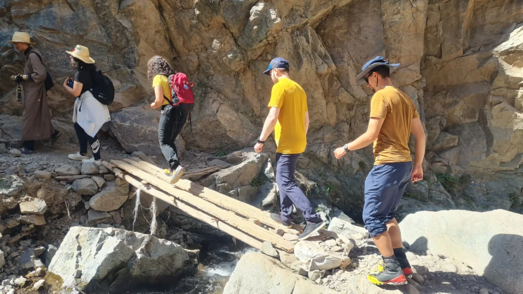 Mount Toubkal trek 2 days summit view with certified local guide