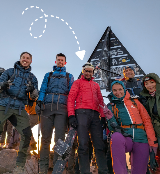 Mount Toubkal trek guided ascent in the High Atlas Mountains